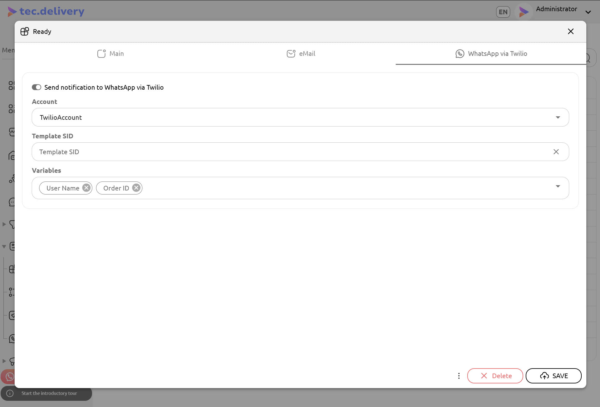 Twilio Status